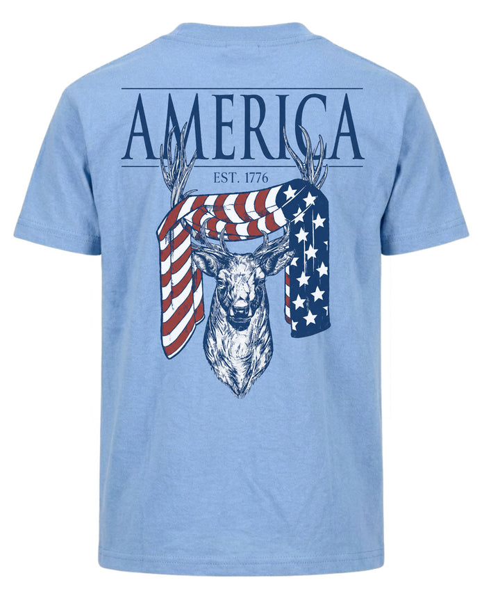 America 250th Anniversary Deer T-shirt