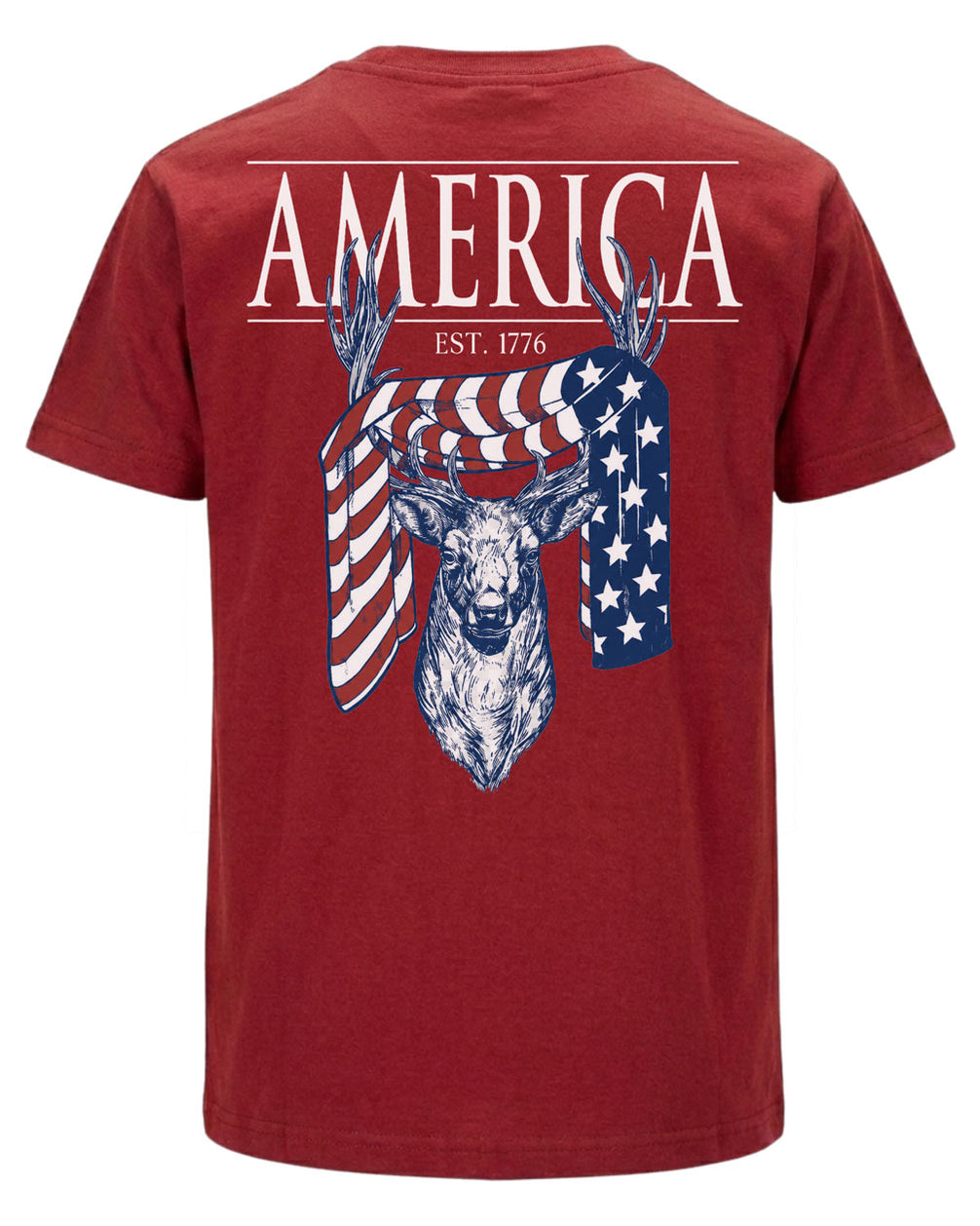 America 250th Anniversary Deer T-shirt