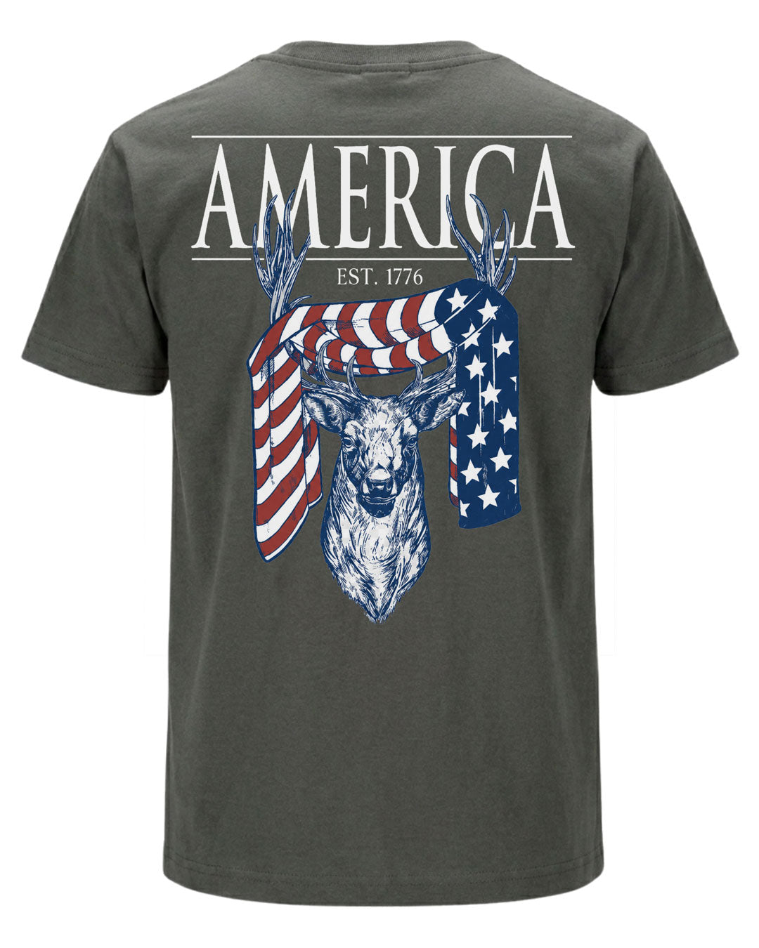America 250th Anniversary Deer T-shirt
