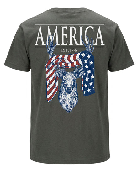 America 250th Anniversary Deer T-shirt
