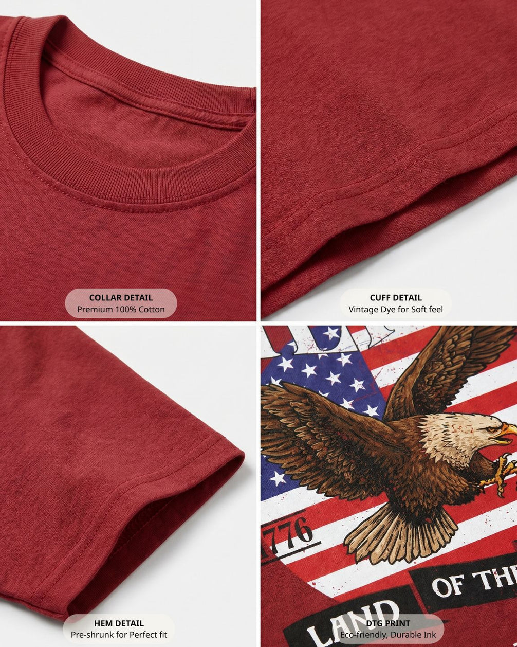 America Eagle 250th Anniversary T-shirt