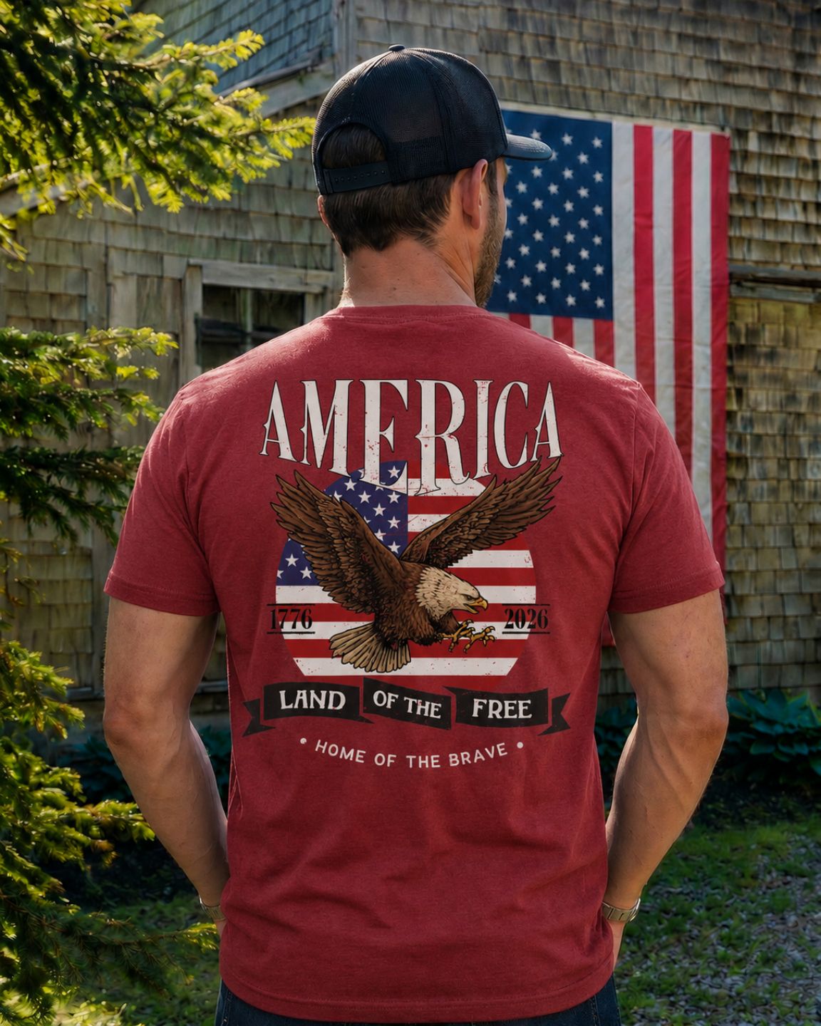 America Eagle 250th Anniversary T-shirt
