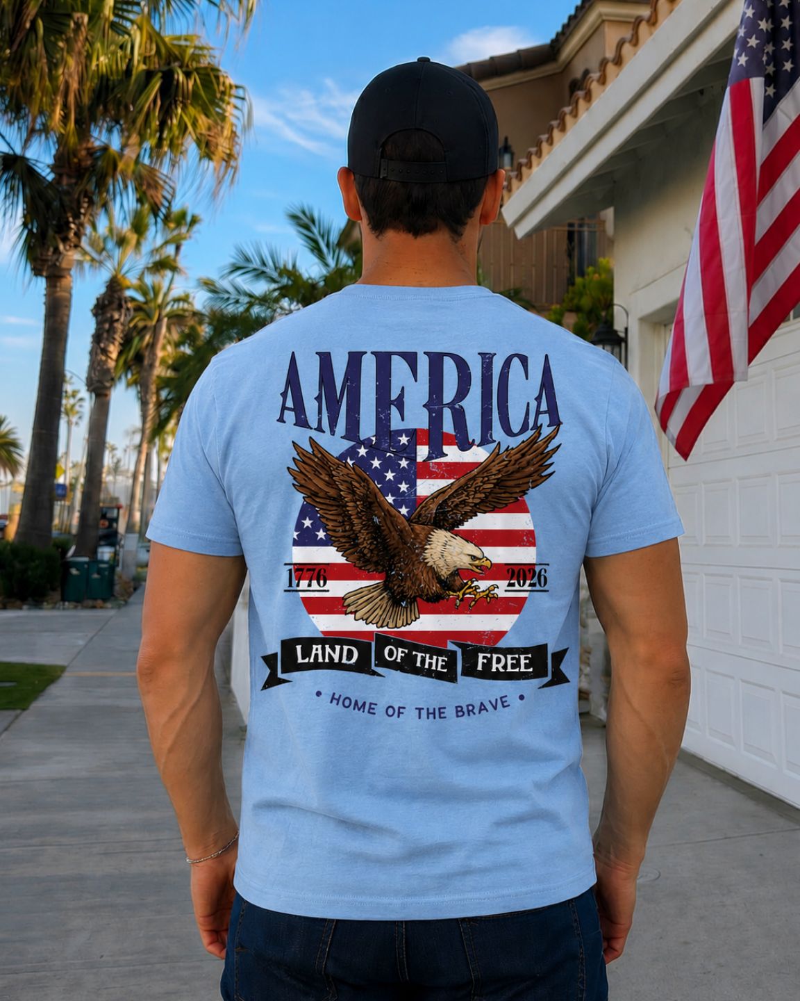 America Eagle 250th Anniversary T-shirt
