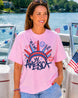 America Crown Graffiti T-shirt