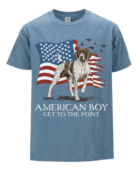 American Boy German Shorthaired Pointer T-shirt
