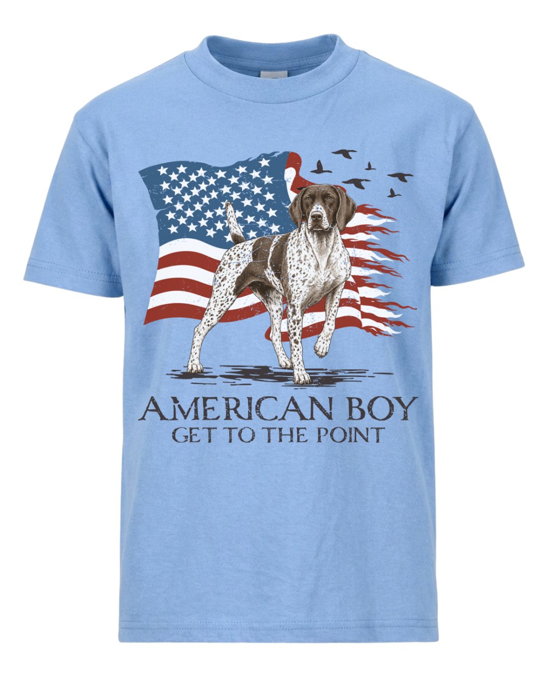 American Boy German Shorthaired Pointer T-shirt