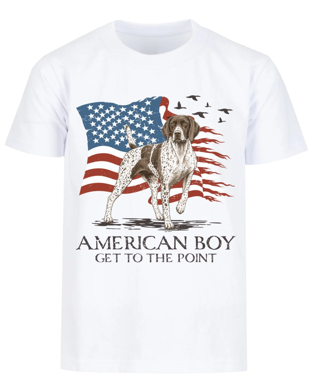 American Boy German Shorthaired Pointer T-shirt
