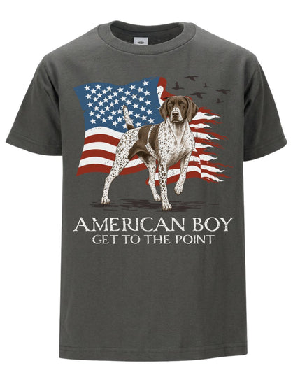 American Boy German Shorthaired Pointer T-shirt