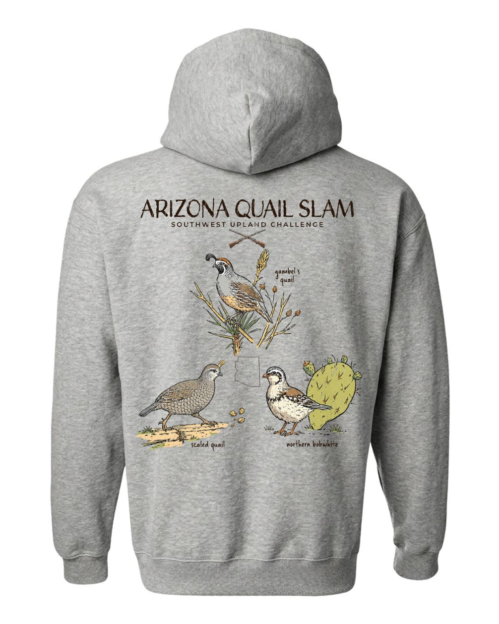 Arizona Quail Slam Hoodie – product image