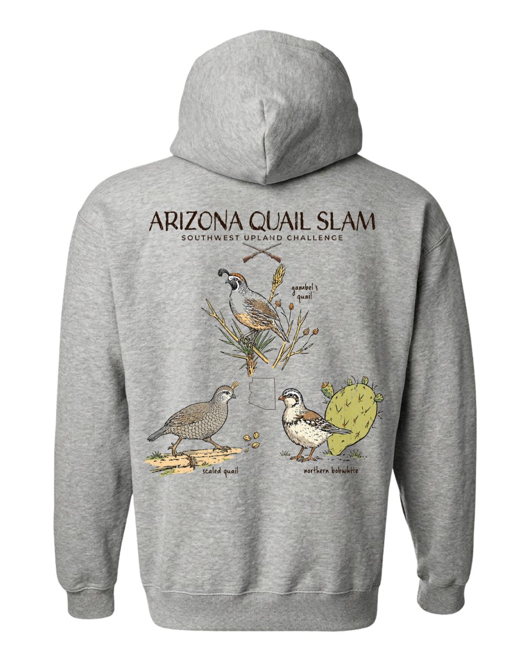 Arizona Quail Slam Hoodie – product image