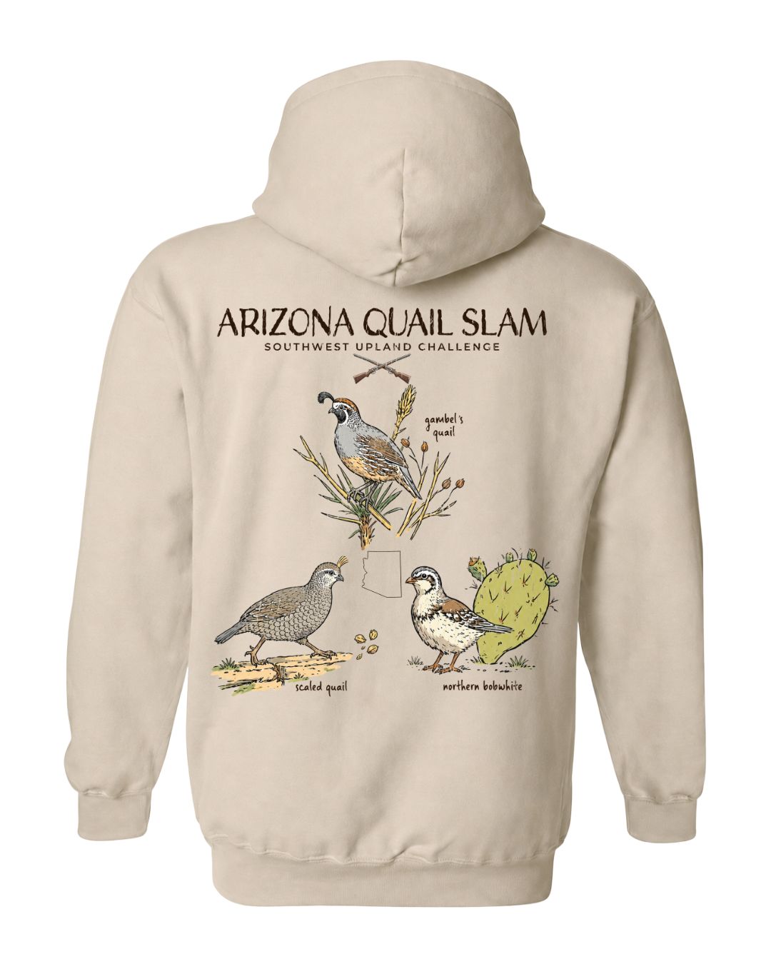 Arizona Quail Slam Hoodie – product image