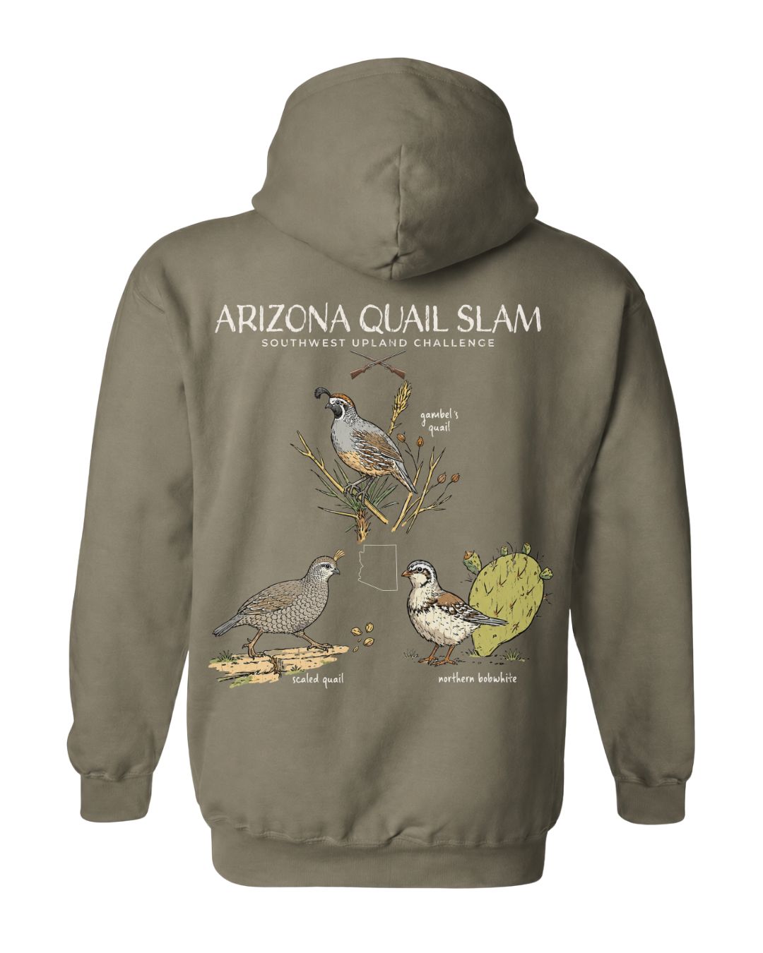 Arizona Quail Slam Hoodie – product image