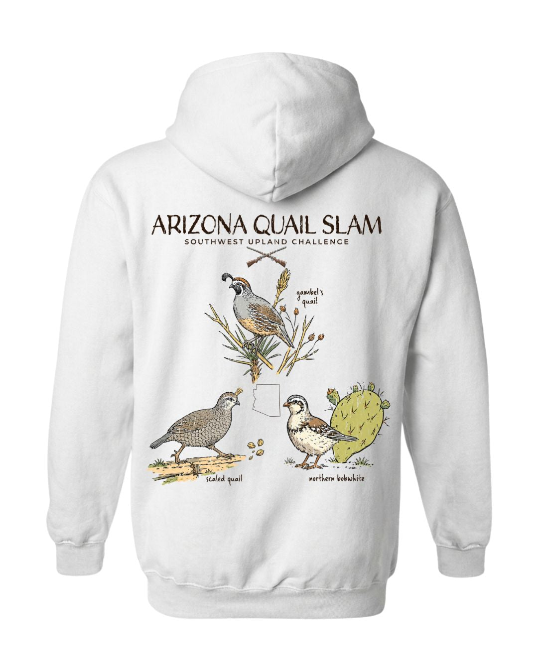 Arizona Quail Slam Hoodie – product image