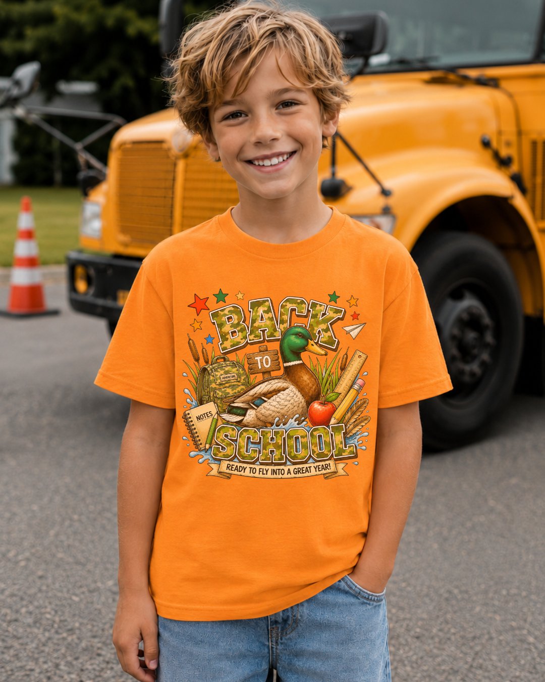 Back To School With Mallard & Goose Youth Tee