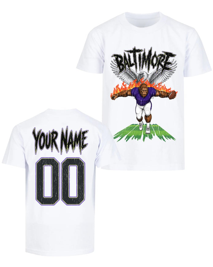 Personalized Baltimore Phantom Inferno Football T-shirt