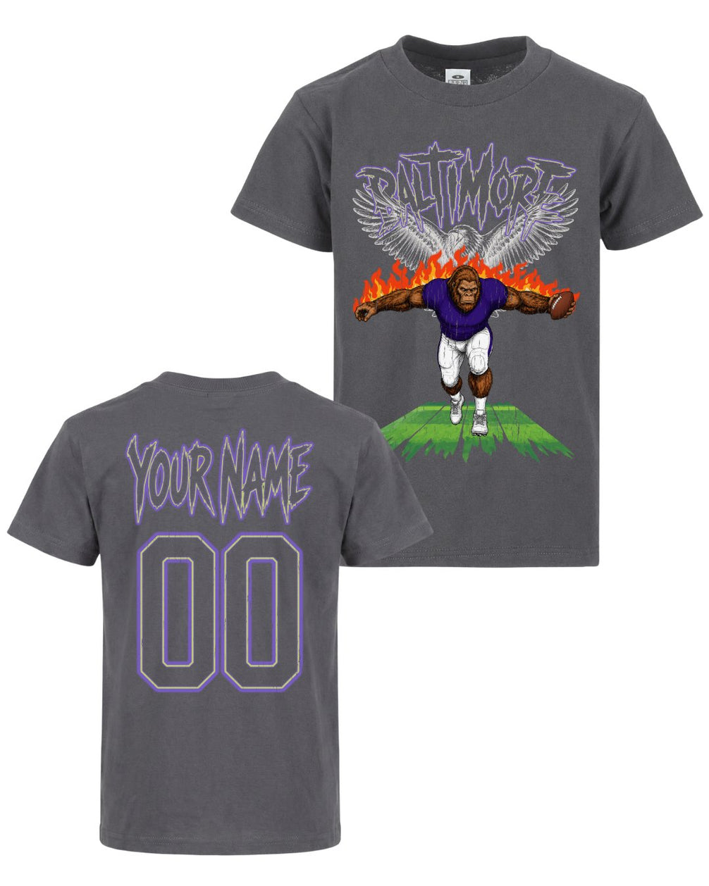 Personalized Baltimore Phantom Inferno Football T-shirt
