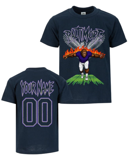 Personalized Baltimore Phantom Inferno Football T-shirt