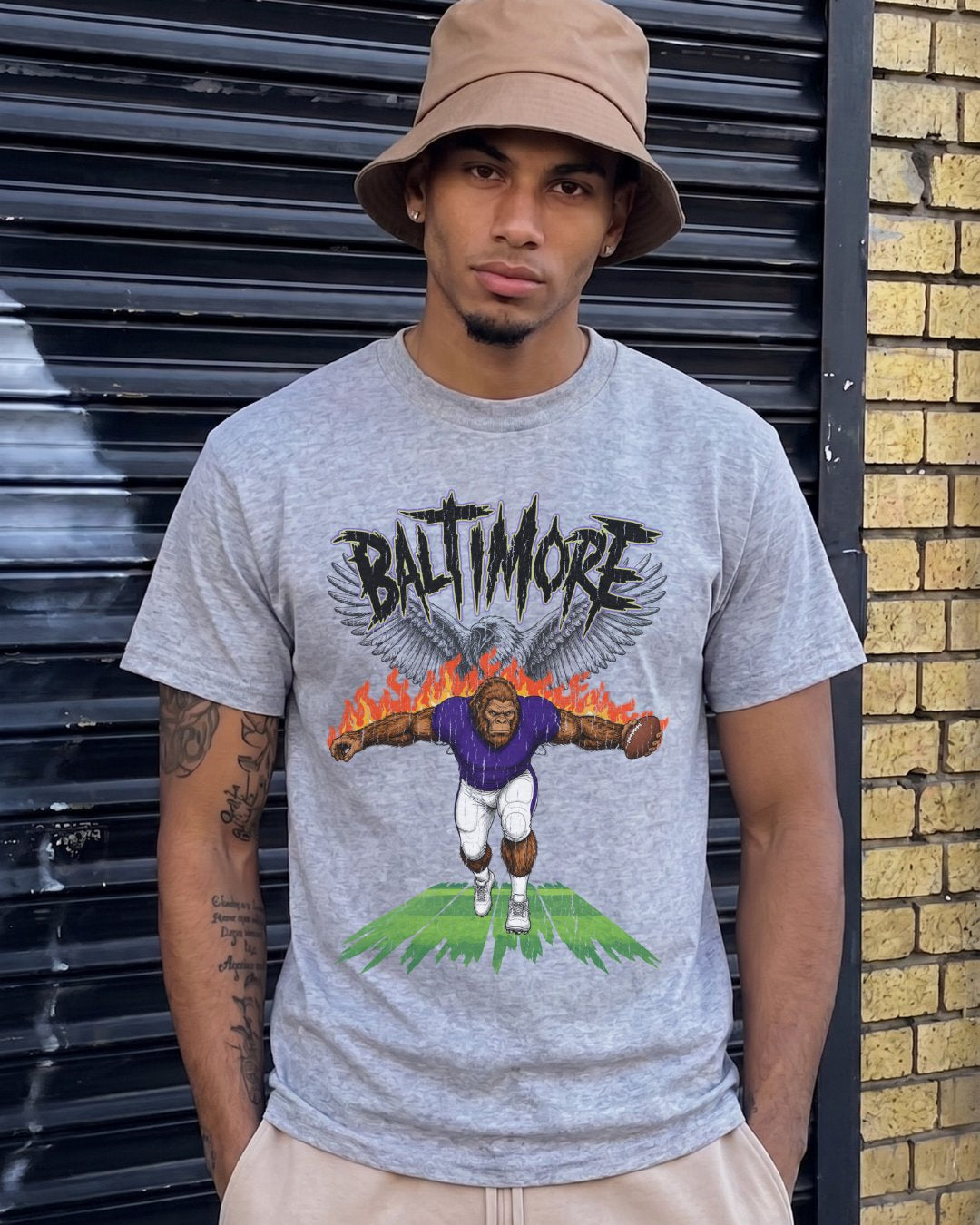 Baltimore Phantom Inferno Football T-shirt