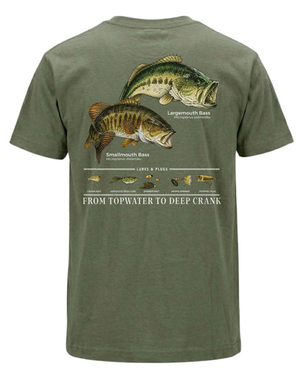 Bass Fishing Lures & Plugs T-shirt