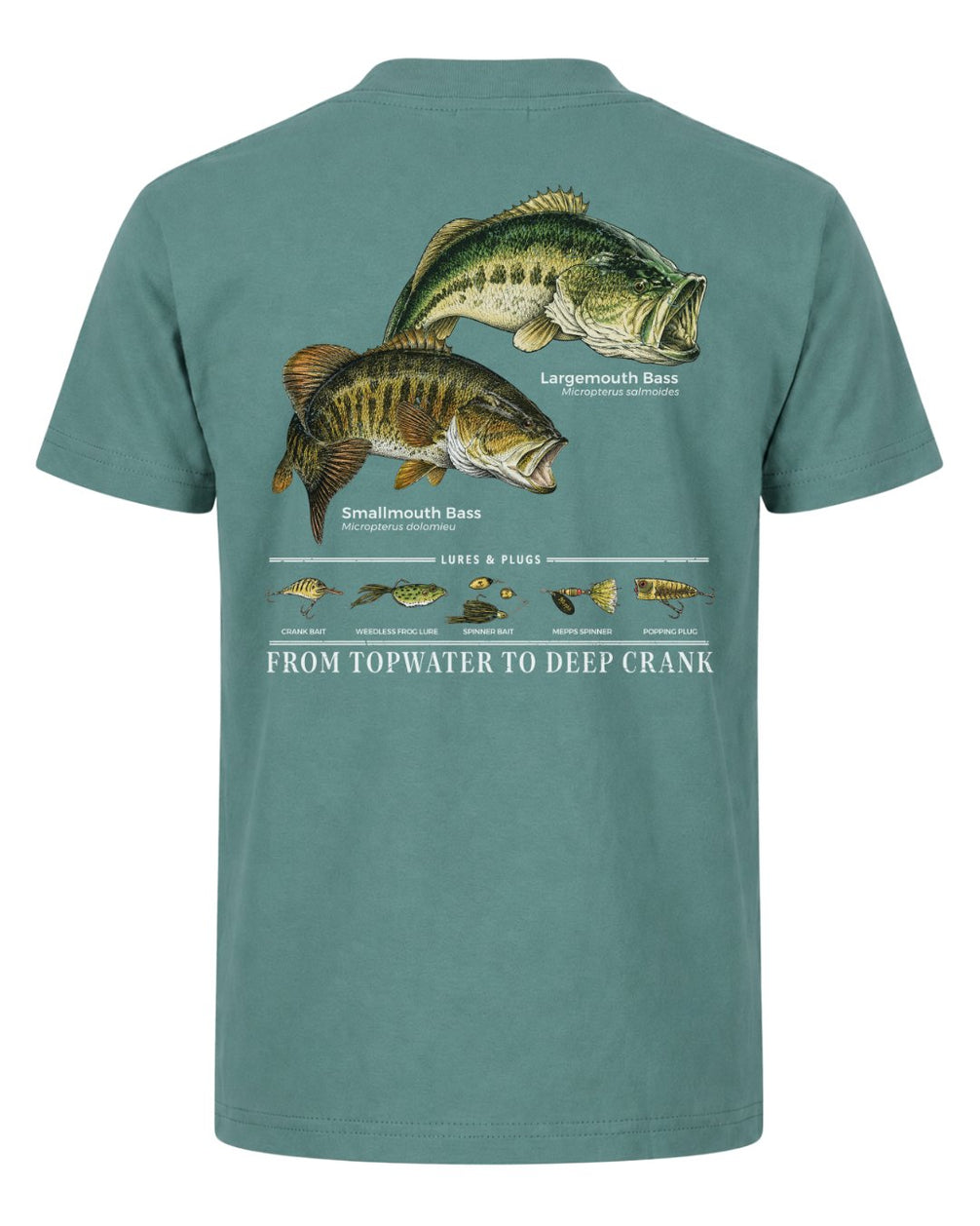Bass Fishing Lures & Plugs T-shirt