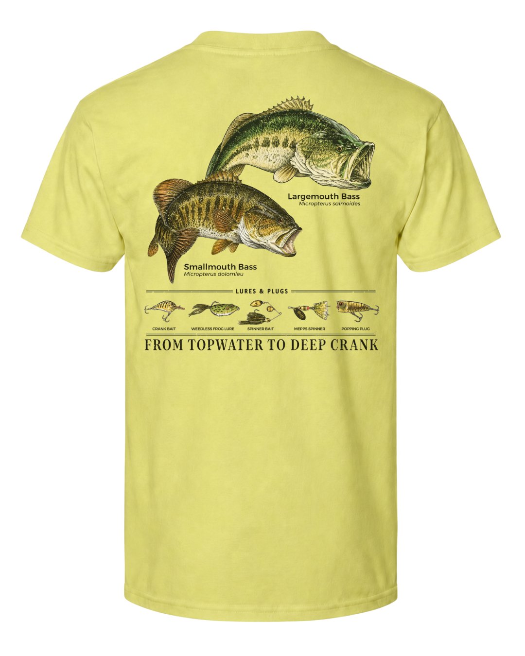 Bass Fishing Lures & Plugs T-shirt