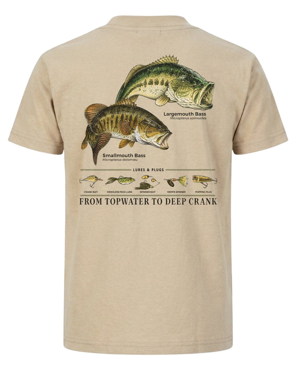 Bass Fishing Lures & Plugs T-shirt
