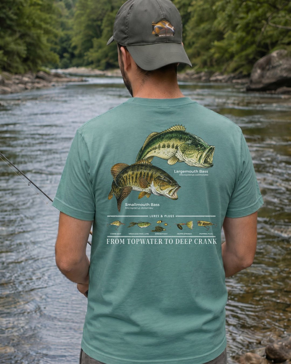 Bass Fishing Lures & Plugs T-shirt