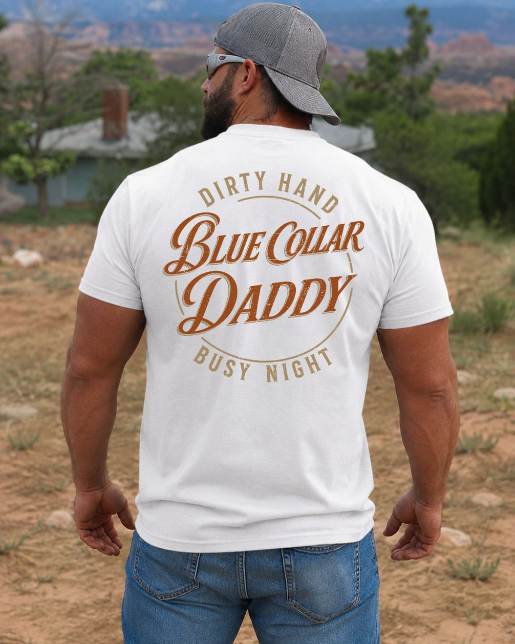 Blue Collar Daddy T-shirt