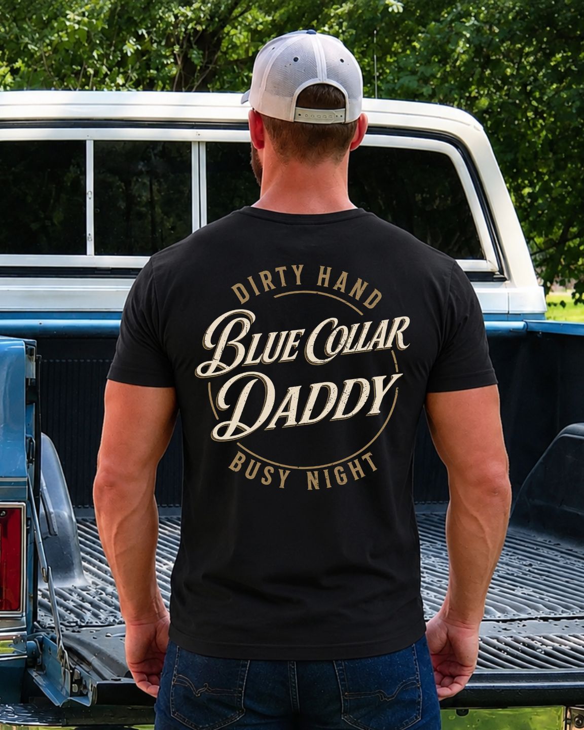 Blue Collar Daddy T-shirt