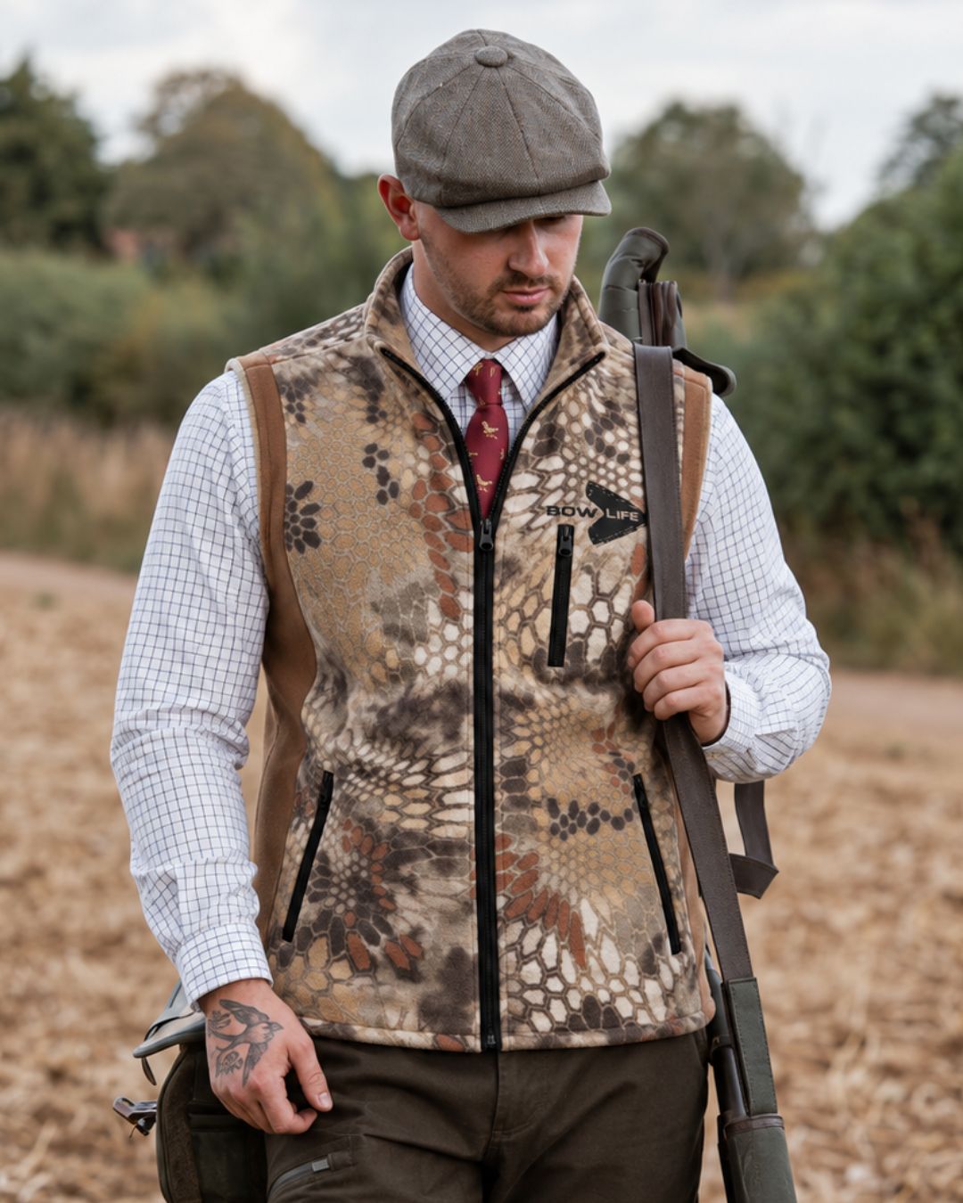 Vest detail - Bow Life Camo Layering Series