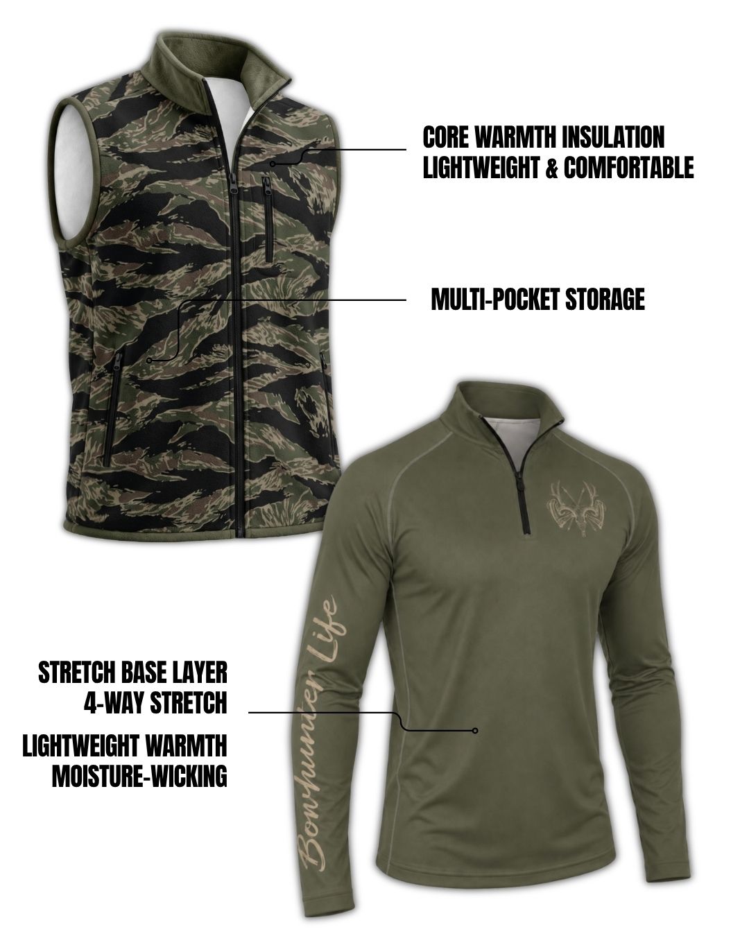 Bowhunter Life Camo Layering Series