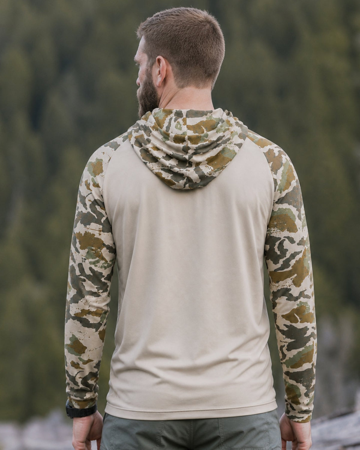 Bowhunter Life Sun Protection Hoodie mockup 8