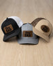 Boy Dad Trucker Hat with Leather Patch