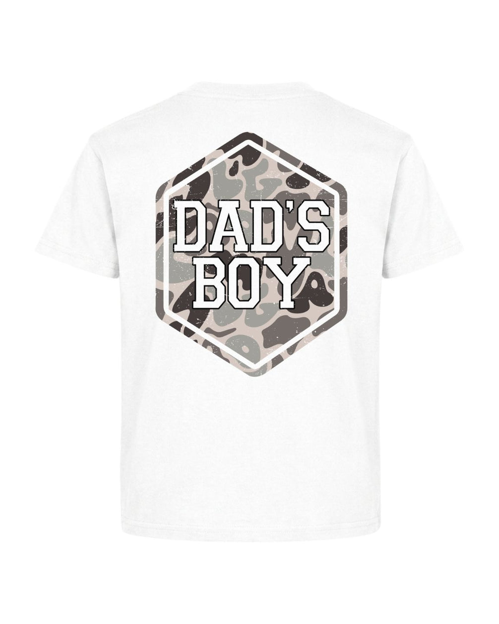 Boy Dad Camouflage T-shirt