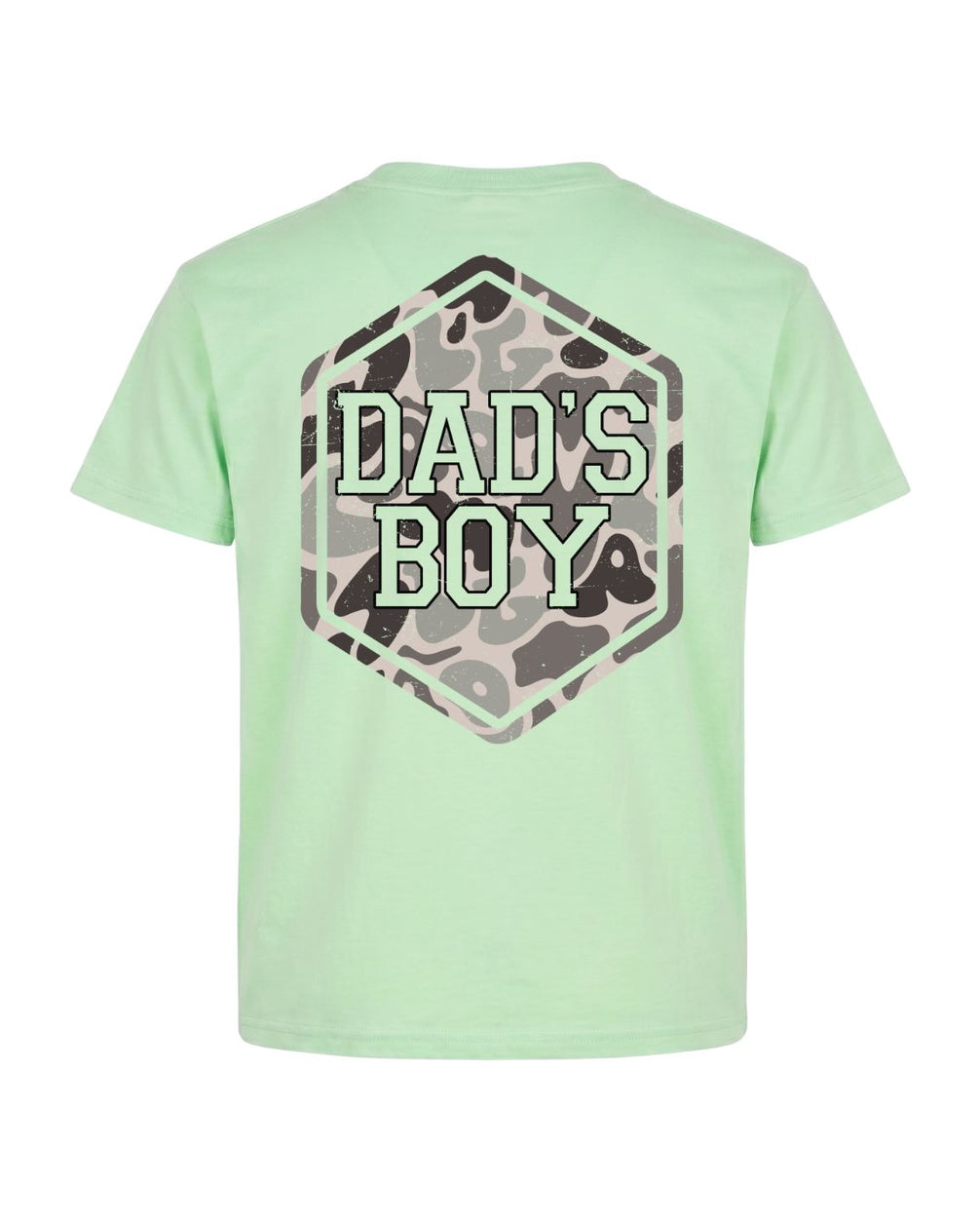 Boy Dad Camouflage T-shirt