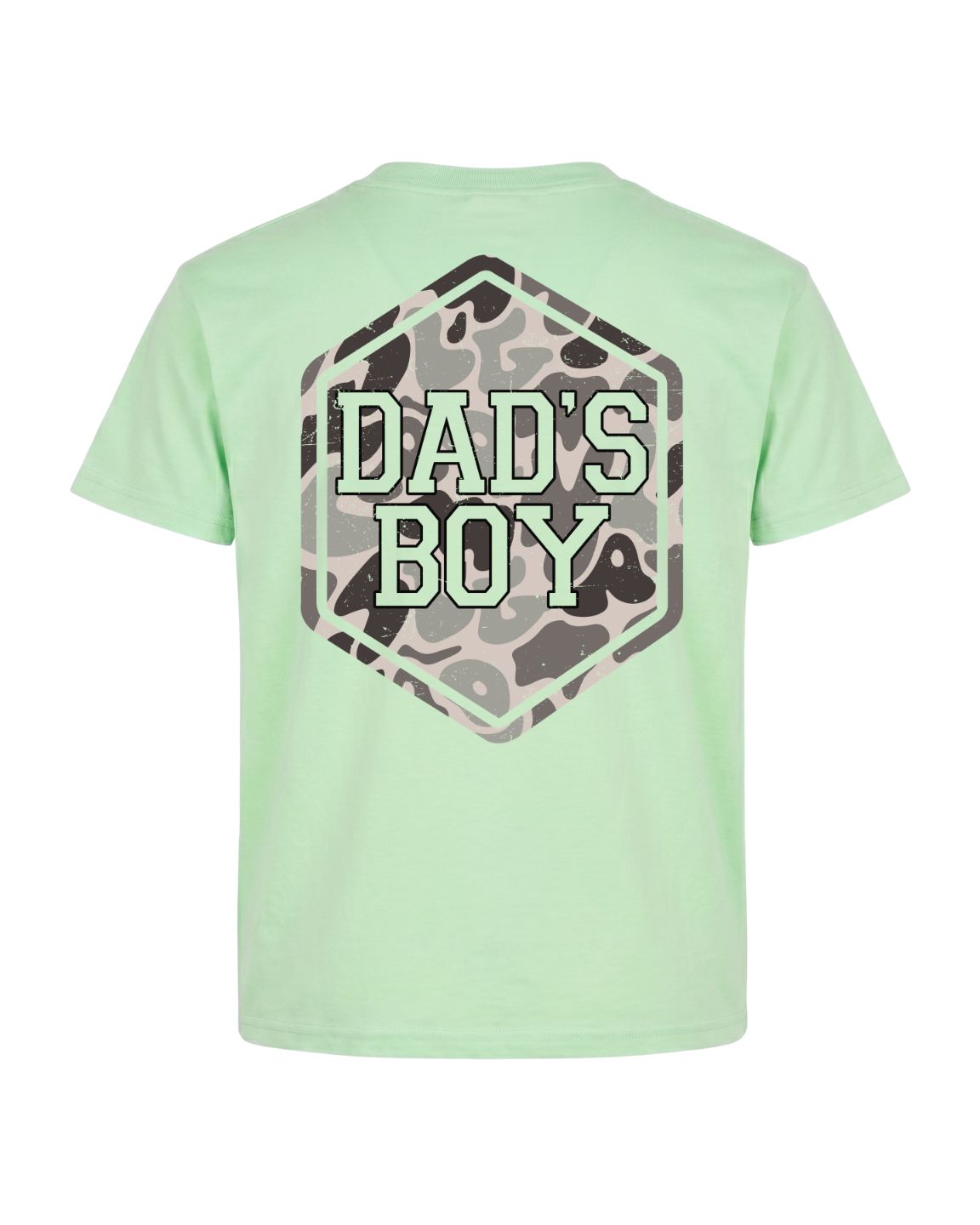 Boy Dad Camouflage T-shirt