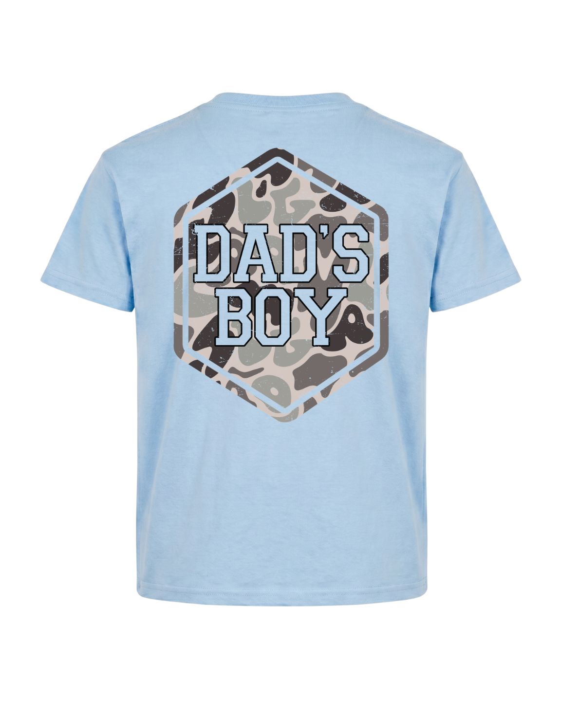Boy Dad Camouflage T-shirt