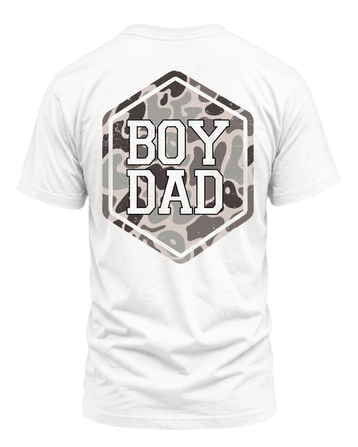 Boy Dad Camouflage T-shirt