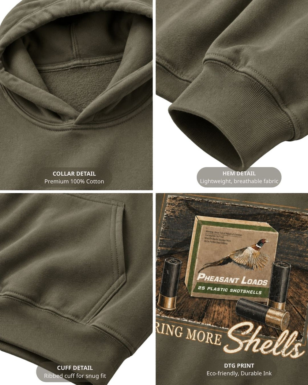 Bring More Shells Hoodie