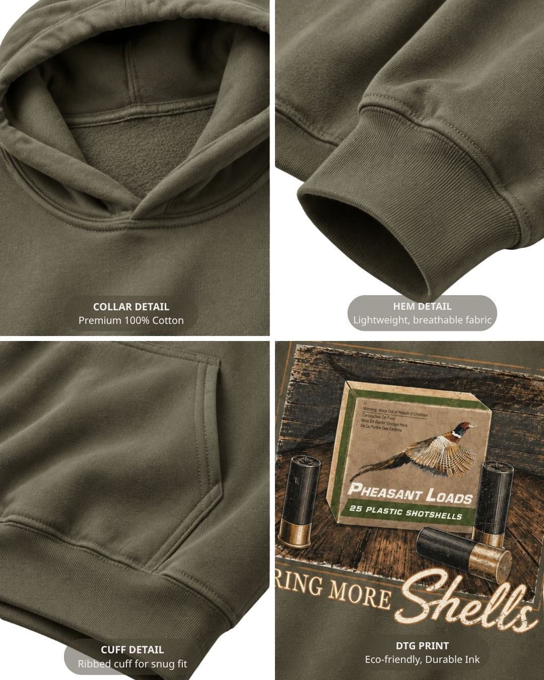 Bring More Shells Hoodie
