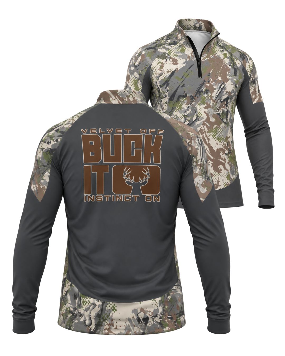 quarter - Buck It Camo Layering Series