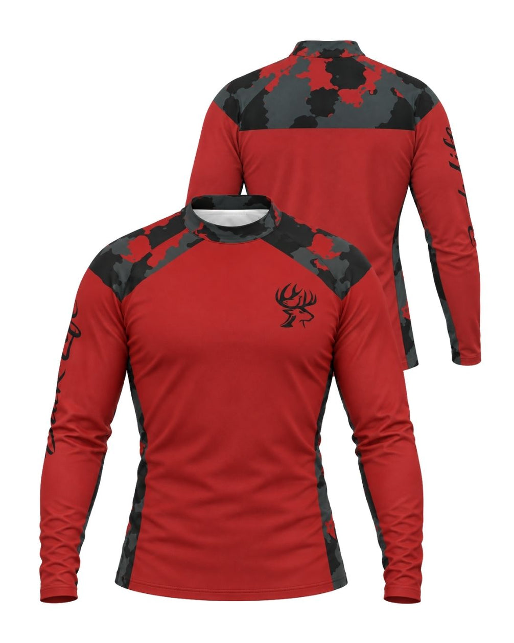 Long-Sleeve - Buck Life Christmas Camo Layering Series