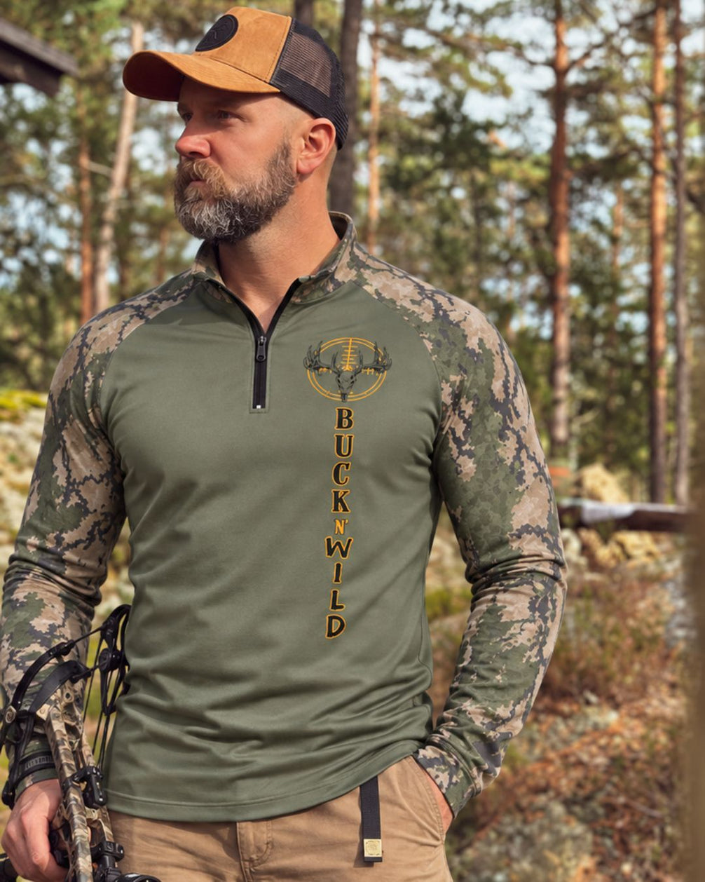 quarter - Buck N Wild Camo Layering Series