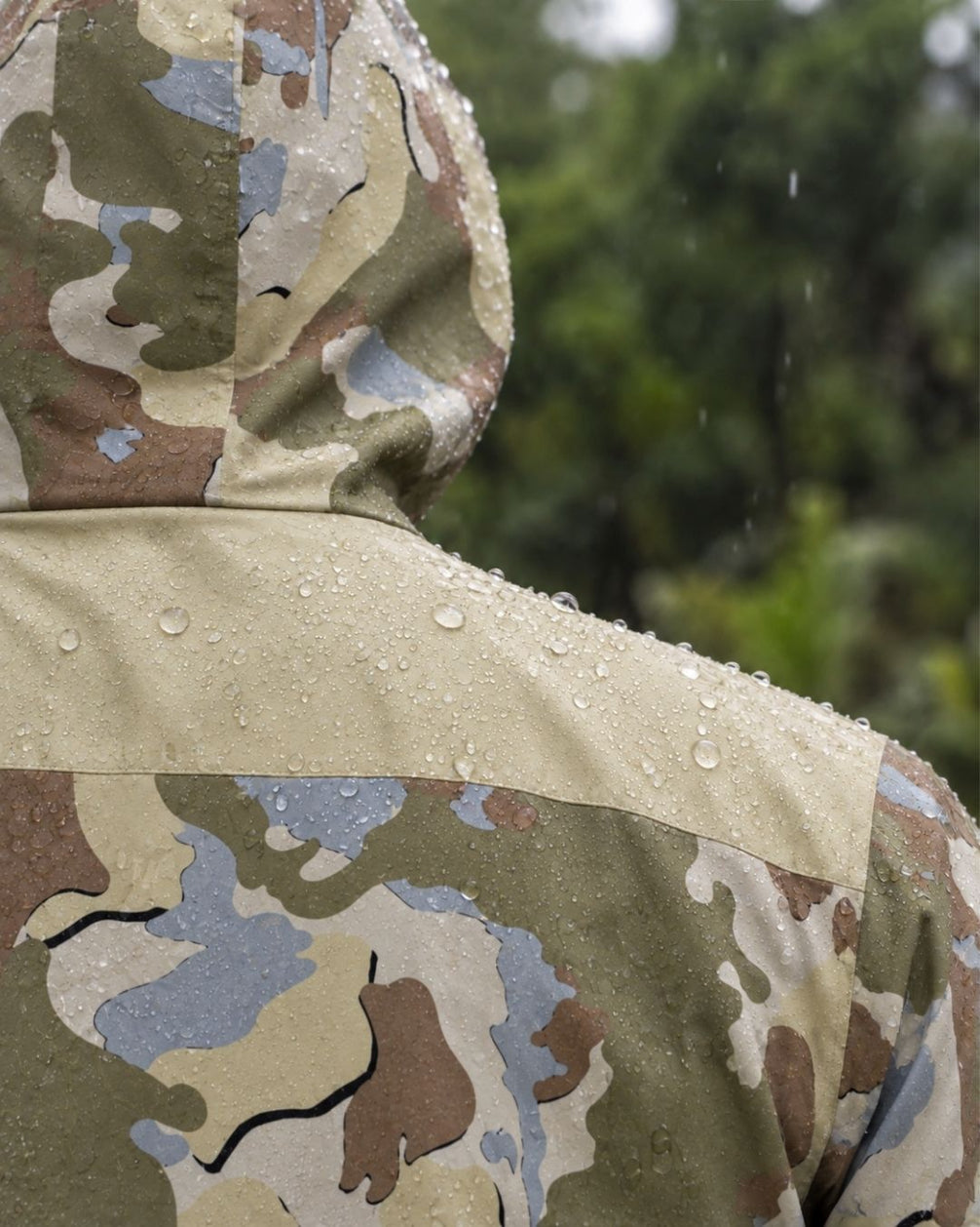 Bucktrace Camo Water‑Resistant Jacket