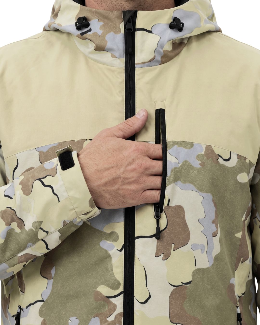 Bucktrace Camo Water‑Resistant Jacket