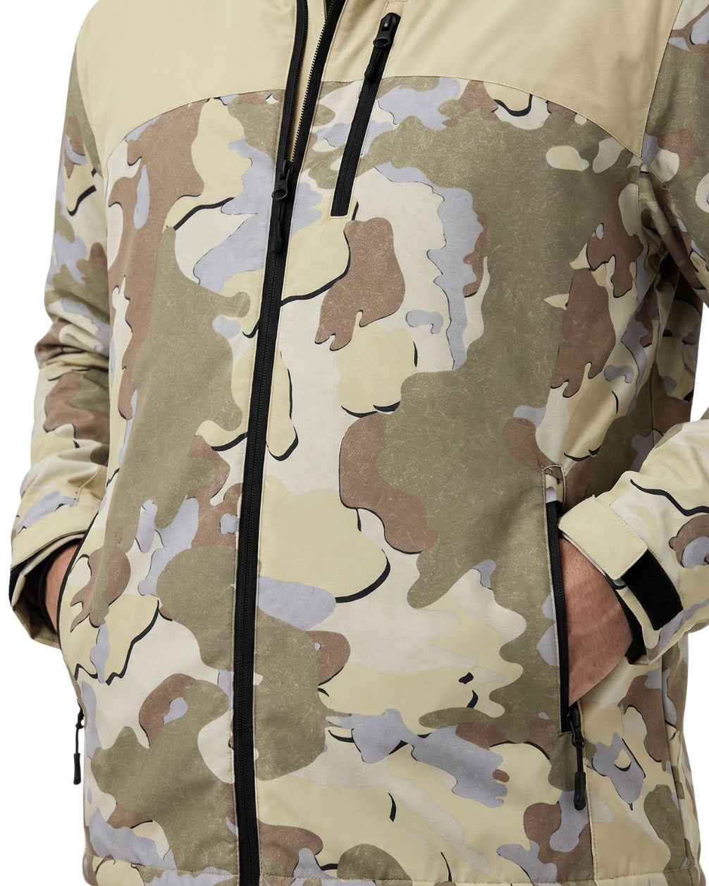 Bucktrace Camo Water‑Resistant Jacket