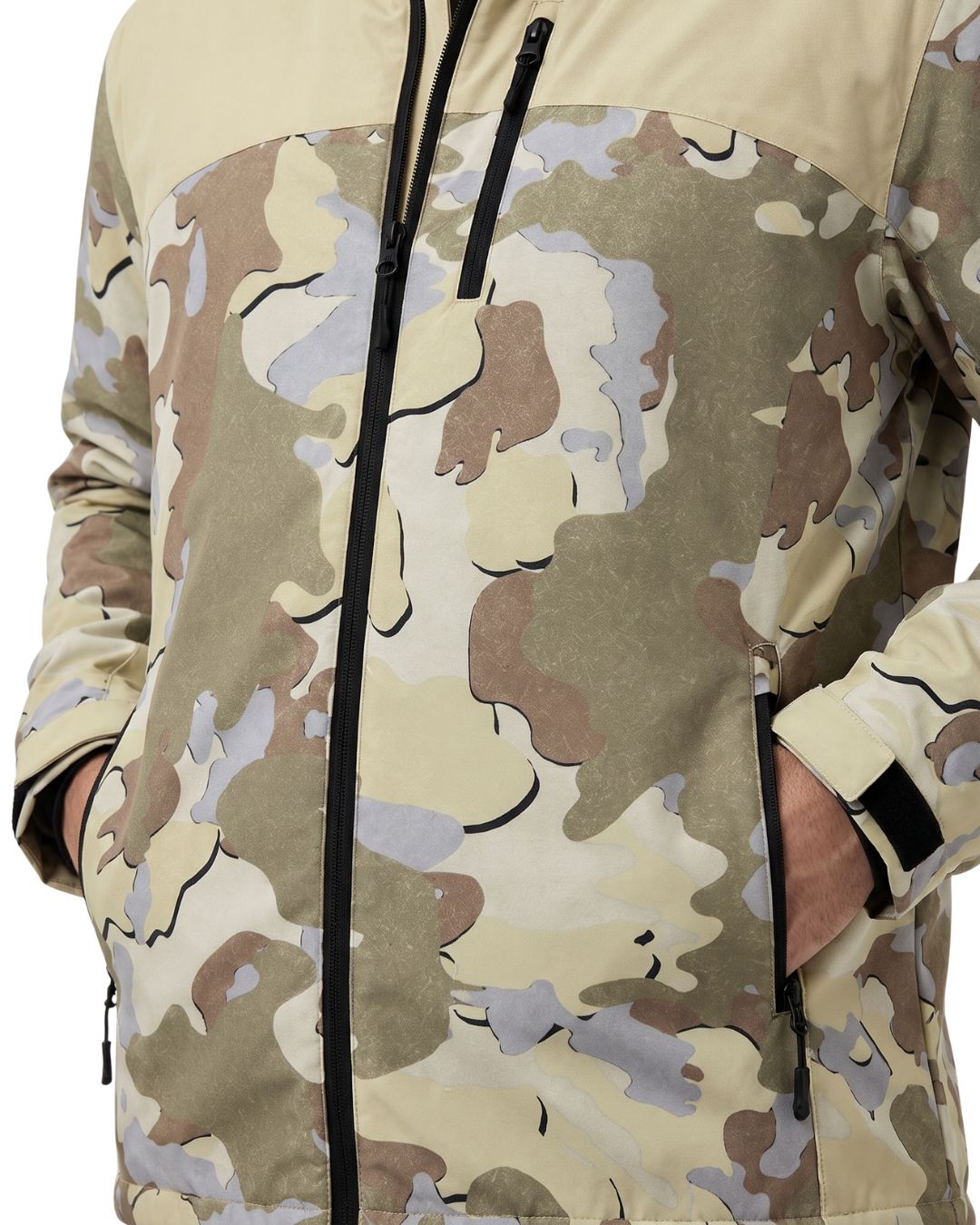 Bucktrace Camo Water‑Resistant Jacket