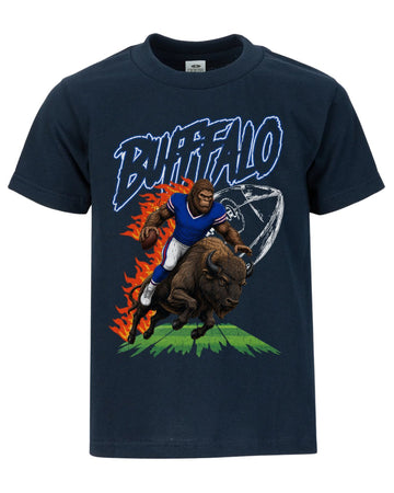 Buffalo Phantom Inferno Football T-shirt