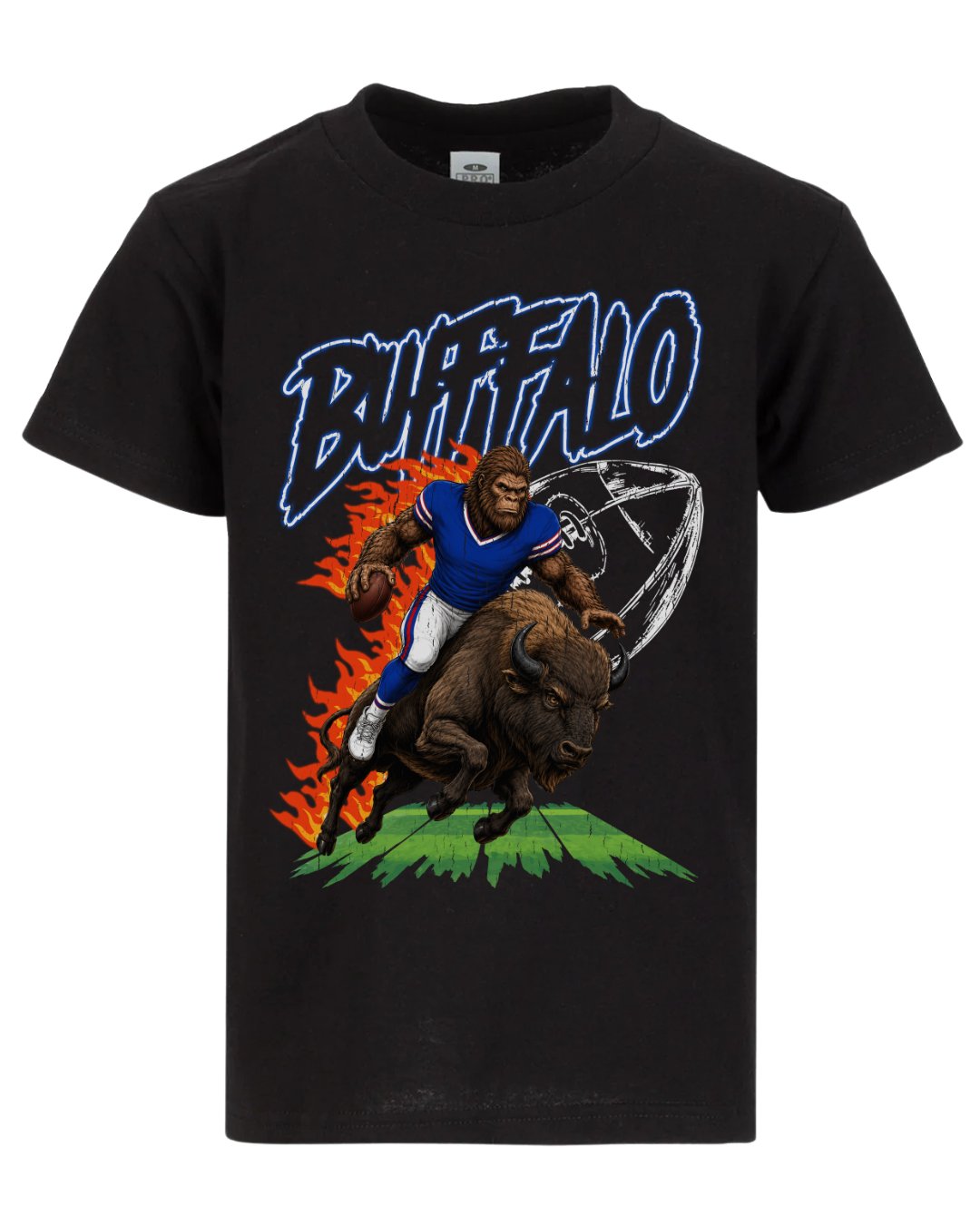 Buffalo Phantom Inferno Football T-shirt
