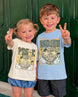 Camo Smiley Fifth Grade Back To School Youth Tee